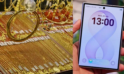 Giá vàng hôm nay chiều 9/10 tăng bứt tốc gần 2 triệu đồng sau nhiều ngày đi ngang, Samsung Z Fold 8 có rẻ?