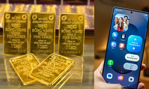 Giá vàng hôm nay tối 13/10: Giá mua tiếp tục giảm nới rộng chênh lệch mua bán, Samsung S25 giảm giá