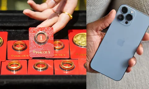 Giá vàng hôm nay chiều 14/10: SJC đồng loạt giảm sâu, Mi Hồng thấp nhất thị trường, iPhone 13 Pro Max rẻ bèo