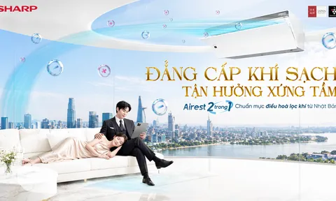 Điều hòa Sharp Airest được vinh danh trong ‘bộ sản phẩm nâng tầm sống khỏe tiêu biểu’ tại Better Choice Award 2026