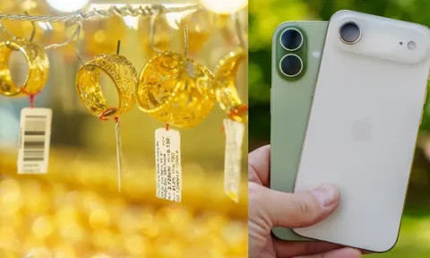 Giá vàng hôm nay chiều 15/10: Bảo Tín Minh Châu giảm chiều mua, Mi Hồng ngược dòng tăng giá, iPhone 17 cũ rẻ