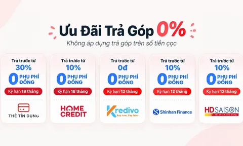 iPhone Duo trả góp 0% 18 tháng tại CellphoneS