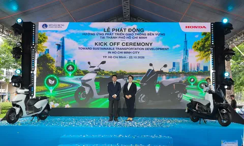 Honda Việt Nam và Sở Xây dựng Thành phố Hồ Chí Minh   tổ chức Lễ phát động hưởng ứng phát triển giao thông bền vững 