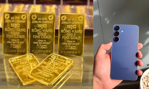 Giá vàng hôm nay trưa 27/10 trong nước bật tăng, vàng thế giới suy yếu, Samsung S25 FE có rẻ?