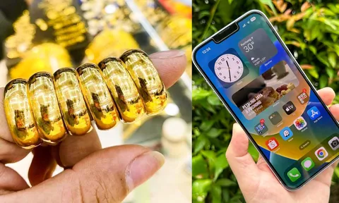 Giá vàng hôm nay chiều 28/10: Vàng SJC tăng, BTMC chênh lệch mua bán hơn 5 triệu, iPhone 14 Plus có giảm?