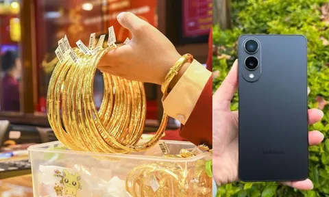 Giá vàng hôm nay tối 28/10: Giá vàng SJC bứt phá, thế giới quay đầu giảm, Samsung S25 Edge có rẻ?