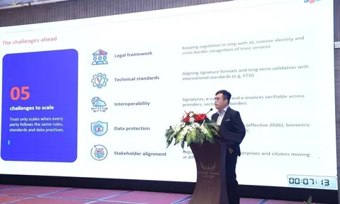 Chuyên gia FPT chia sẻ giải pháp bảo đảm an toàn, tin cậy trong giao dịch điện tử thời AI