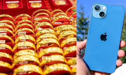 Giá vàng hôm nay chiều 30/10: SJC giảm sâu, vàng nhẫn DOJI giảm tới 1,5 triệu đồng, iPhone 13 siêu rẻ
