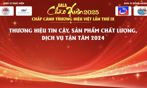 Gala Chào Xuân 2025 - Chắp cánh thương hiệu Việt lần thứ IX