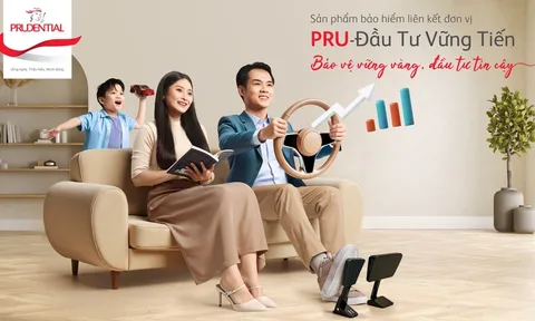 Prudential Việt Nam chính thức ra mắt sản phẩm bảo hiểm liên kết đơn vị PRU- ĐẦU TƯ VỮNG TIẾN