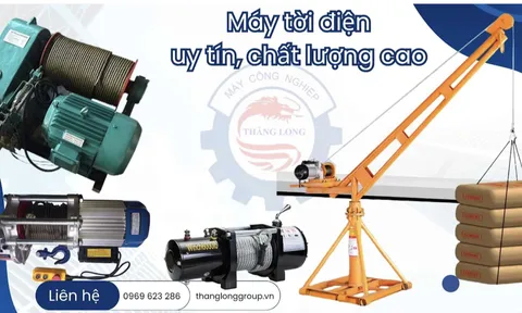 Thăng Long Group – Nhà cung cấp máy tời điện uy tín, giá tốt cho công trình