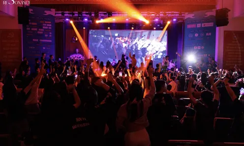 Sự kết hợp bùng nổ của bộ đôi DJ Huy DX và MC Millic tại đêm hội "FPS 2025 - Sen's Resonance"