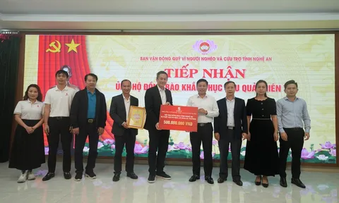 Sabeco đóng góp 1 tỷ đồng hỗ trợ khắc phục thiệt hại sau bão lũ cho người dân tại Nghệ An và Hà Tĩnh