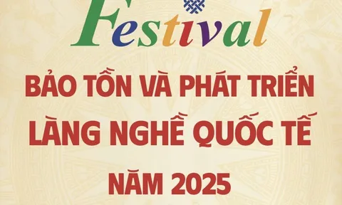 Sức hút từ khẩu hiệu tuyên truyền Festival làng nghề Quốc tế năm 2025
