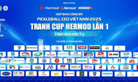 Giải đấu Pickleball CEO Việt Nam 2025 – Tranh Cup Hermod Lần I chính thức khởi động
