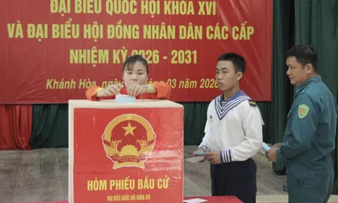 Đặc khu Trường Sa bầu cử sớm