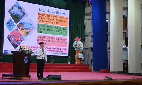 Đại học Cần Thơ: Tổ chức hội thảo khoa học quốc tế với chủ đề “Văn hoá, xã hội và nhân văn hướng đến phát triển bền vững”