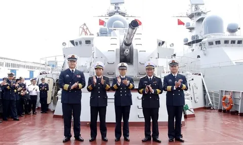 Biên đội tàu Hải quân Việt Nam - Trung Quốc tăng cường hợp tác hữu nghị