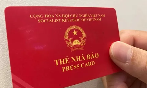 Gia hạn sử dụng Thẻ nhà báo kỳ hạn 2021-2025 đến hết ngày 30.6.2026
