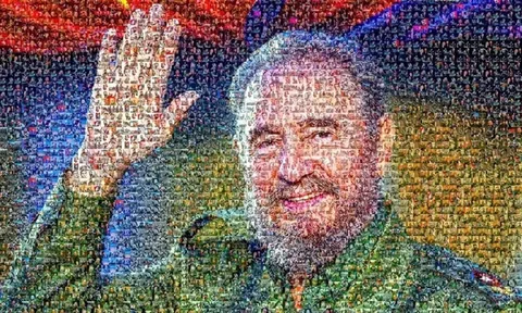 Tác phẩm "Nụ cười Fidel"