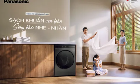 Panasonic tiếp tục khẳng định cam kết chăm sóc sức khỏe toàn diện với thế hệ máy giặt mới