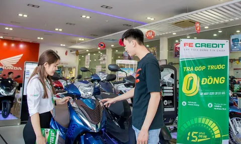 Tăng tốc quy trình xét duyệt, mua xe máy trả góp giờ đây chỉ cần 30 phút