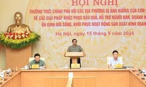 Thủ tướng chỉ đạo nhanh chóng khôi phục sản xuất nông nghiệp sau bão lũ