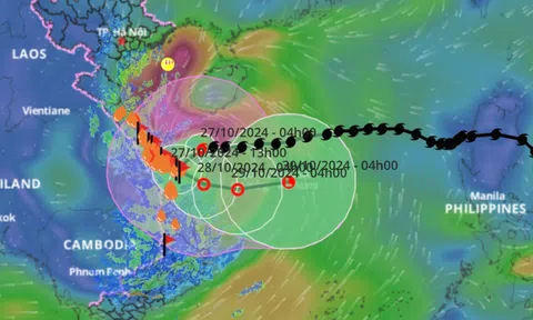 Ảnh hưởng của La Nina và biến đổi khí hậu vào hiện tượng bão dị thường ở Việt Nam