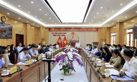 Lâm Đồng: Tổ chức Hội nghị trực tuyến toàn tỉnh đánh giá tình hình kinh tế - xã hội tháng 4 và 4 tháng năm 2024