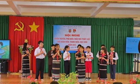 Huyện Di Linh: Phát huy vai trò xung kích của tuổi trẻ trong tuyên truyền pháp luật