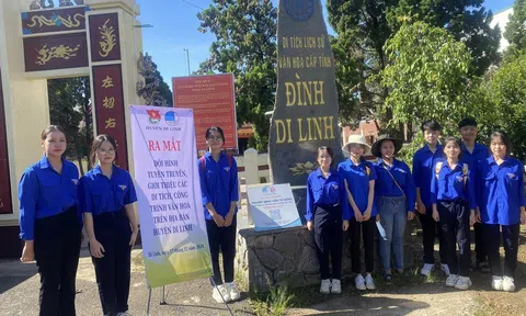 Di Linh: Ra mắt đội hình tuyên truyền giới thiệu các di tích và công trình văn hóa trọng điểm quốc gia