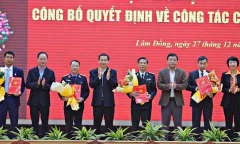 Lâm Đồng: Hội nghị công bố quyết định của Ban Bí thư Trung ương Đảng về công tác cán bộ