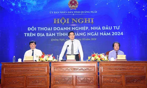 Quảng Ngãi: Đối thoại và gặp mặt với doanh nghiệp, doanh nhân, nhà đầu tư trên địa bàn tỉnh