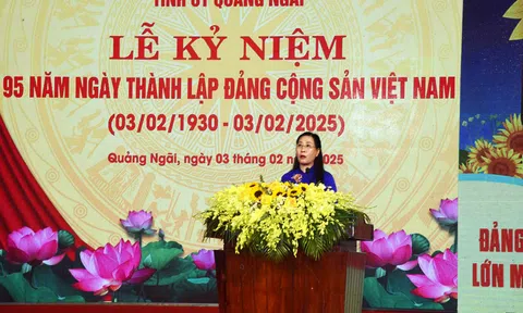 Quảng Ngãi kỷ niệm 95 năm Ngày thành lập Đảng Cộng sản Việt Nam