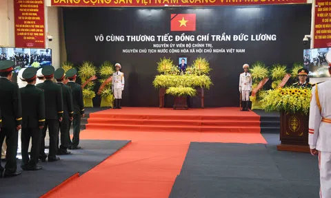 Quảng Ngãi: Tổ chức trang trọng Lễ viếng nguyên Chủ tịch nước Trần Đức Lương