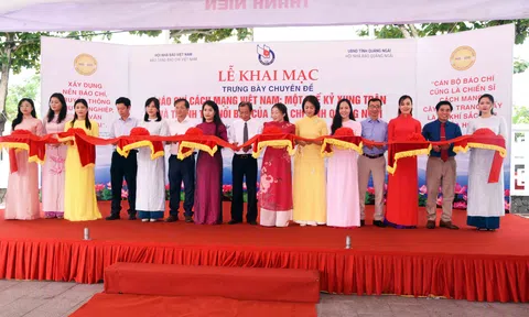 Quảng Ngãi: Trưng bày chuyên đề Báo chí cách mạng Việt Nam - Một thế kỷ xung trận và thành tựu nổi bật của báo chí tỉnh