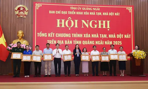 Quảng Ngãi: Hoàn thành Chương trình nhà tạm, dột nát trước thời hạn hơn 2 tháng