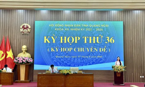 Quảng Ngãi: Thông qua nhiều Nghị quyết quan trọng, làm tiền đề cho việc phát triển sau hợp nhất thành tỉnh Quảng Ngãi (mới).