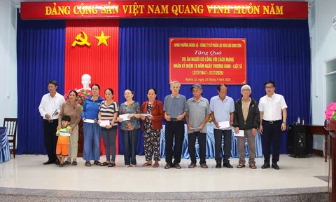 Công ty cổ phần Lọc hóa dầu Bình Sơn (BSR): Hoạt động tri ân nhân Ngày Thương binh - Liệt sĩ
