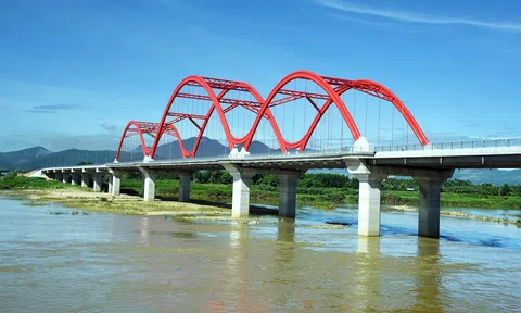 Phóng sự ảnh: Cầu Phước Lộc công trình kết nối niềm vui của nhân dân hai bên Sông Trà Khúc