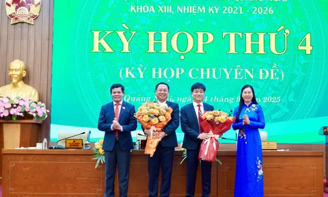Quảng Ngãi: Bầu bổ sung 2 Phó Chủ tịch UBND tỉnh