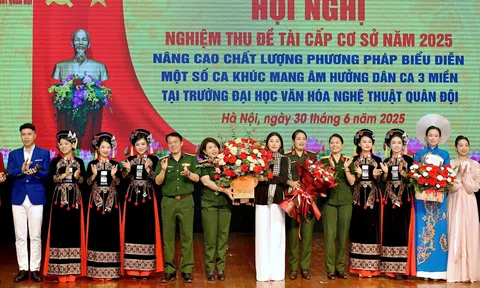 Tiêu chí đánh giá chất lượng phương pháp biểu diễn ca khúc mang âm hưởng dân ca