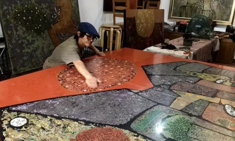 Đặc trưng kỹ nghệ và quy trình thực hành sơn mài truyền thống Chuyên Mỹ