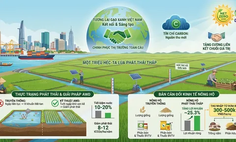 Chiến lược chuyển đổi sản xuất lúa phát thải thấp tại Đồng bằng sông Cửu Long: Từ văn minh lúa nước đến tăng trưởng xanh
