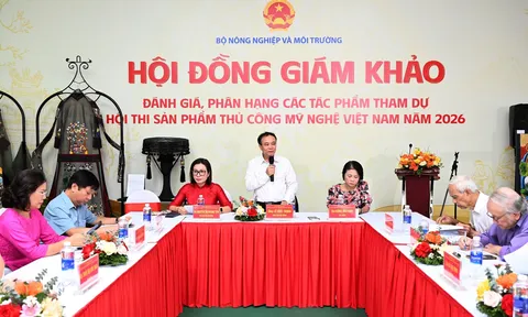 Gần 500 sản phẩm độc đáo hội tụ tại Hội thi Sản phẩm thủ công mỹ nghệ Việt Nam năm 2026