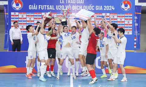 Thái Sơn Bắc vô địch U20 futsal quốc gia lần đầu tiên