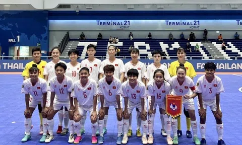 Highlights futsal nữ Việt Nam 4-2 Đài Bắc Trung Hoa: Chiến thắng đầu tay