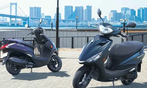 Xe tay ga Yamaha Axis Z 2025 trình làng: 'Ăn xăng' chỉ 1,7 lít/100 km, cốp 'siêu to khổng lồ'