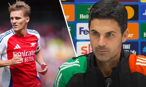 Arteta báo hung tin về Odeegard: 'Rất nghiêm trọng'