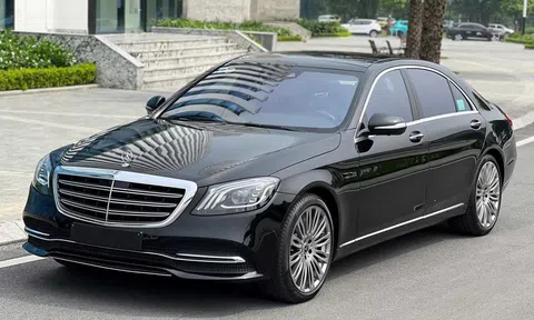 Mercedes S450 2018 rao bán rẻ bất ngờ trên thị trường xe cũ